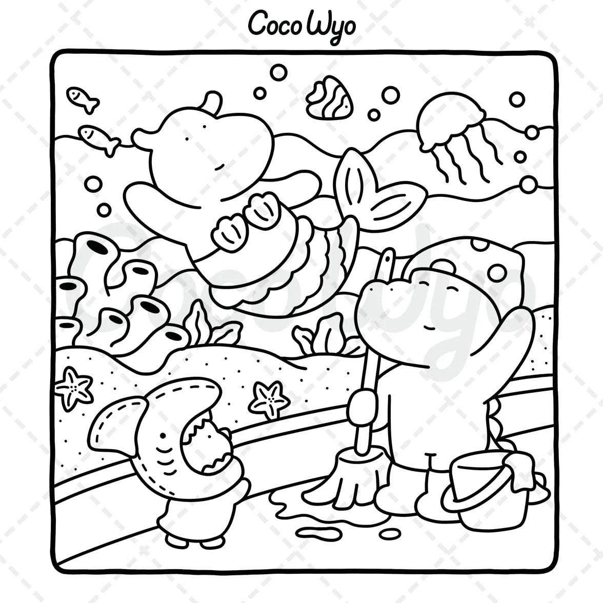 Little Cuddles: Coloring Book for Adults and Teens Featuring Cute Animal Friends for Relaxation