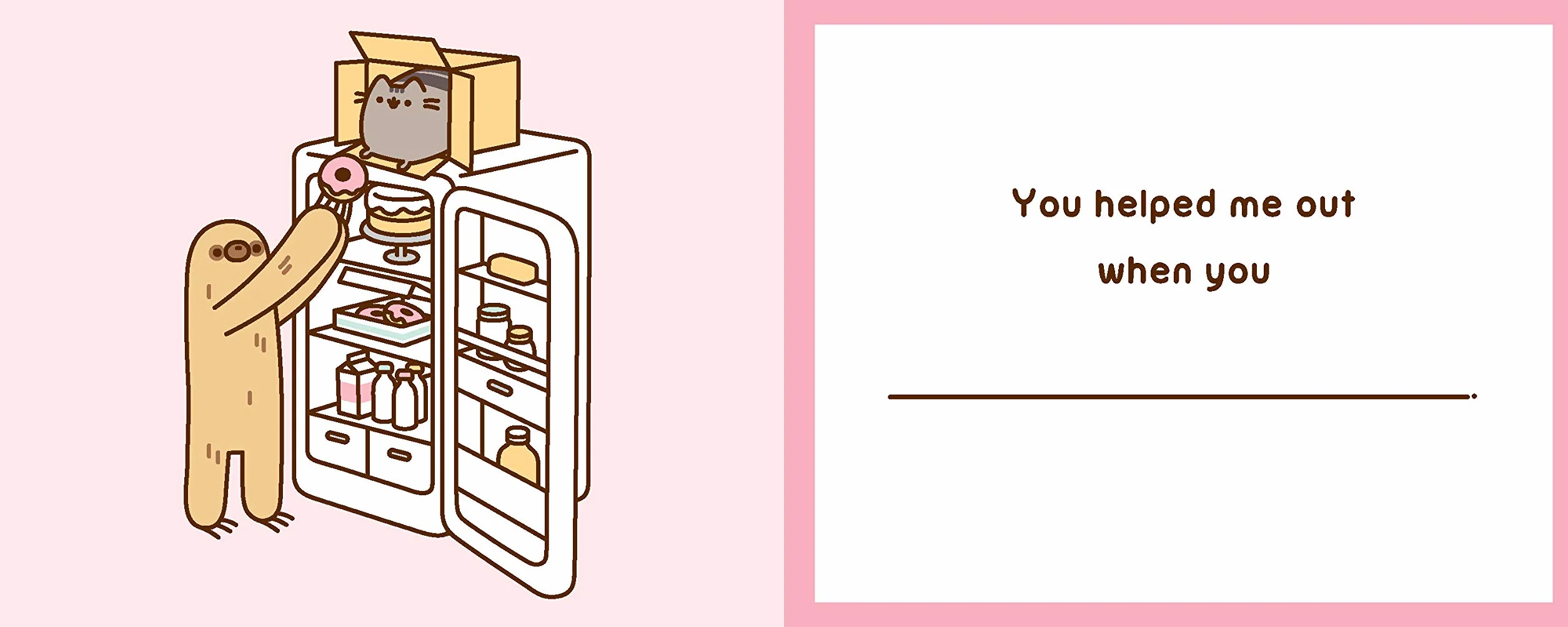 Pusheen: I Like You More Than Pizza: A Fill-In Book