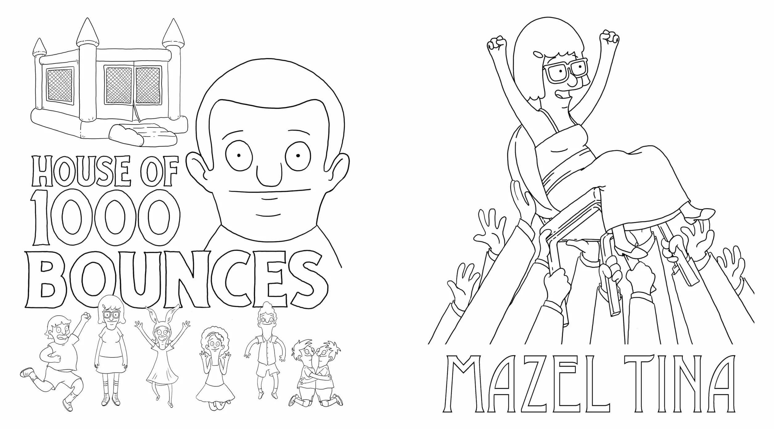 The Official Bob's Burgers Coloring Book