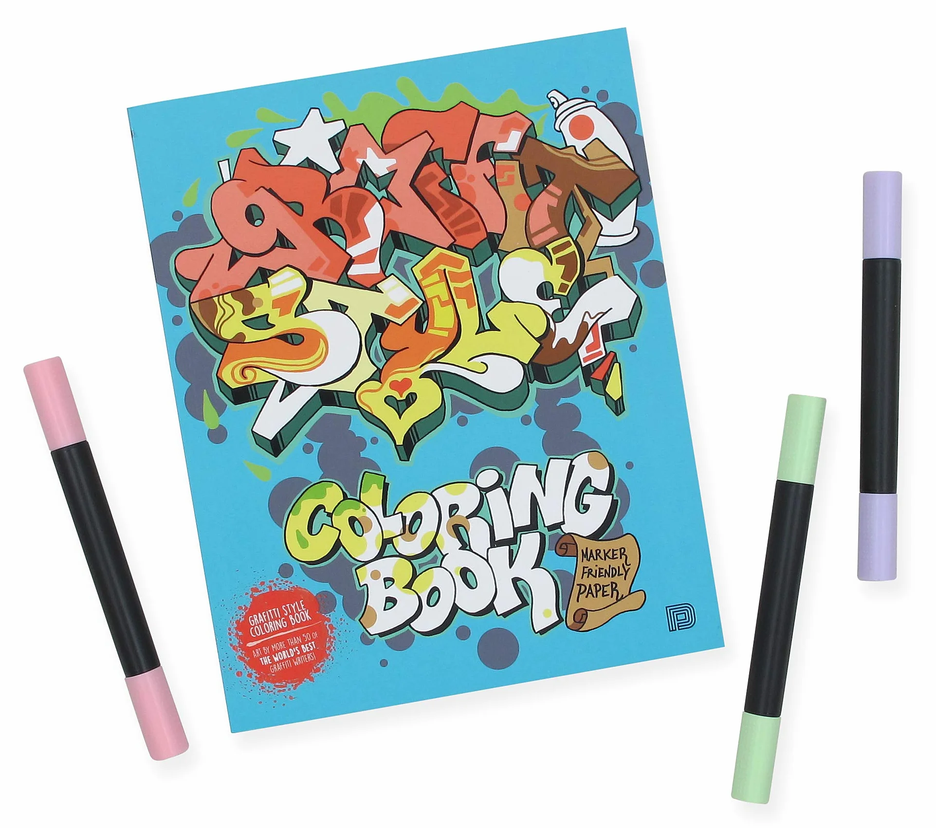 Graffiti Style Coloring Book