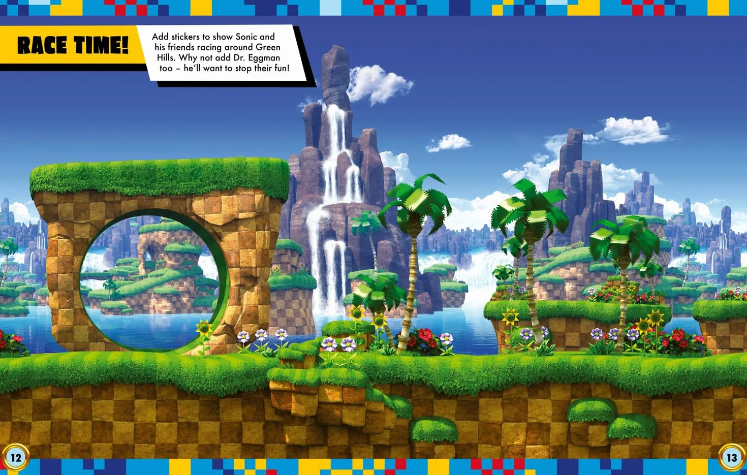 Sonic the Hedgehog Sticker Activities Book: Sticker-Filled Puzzles and Activities Perfect For All Sonic Fans. It Includes 6 Pages of Stickers.