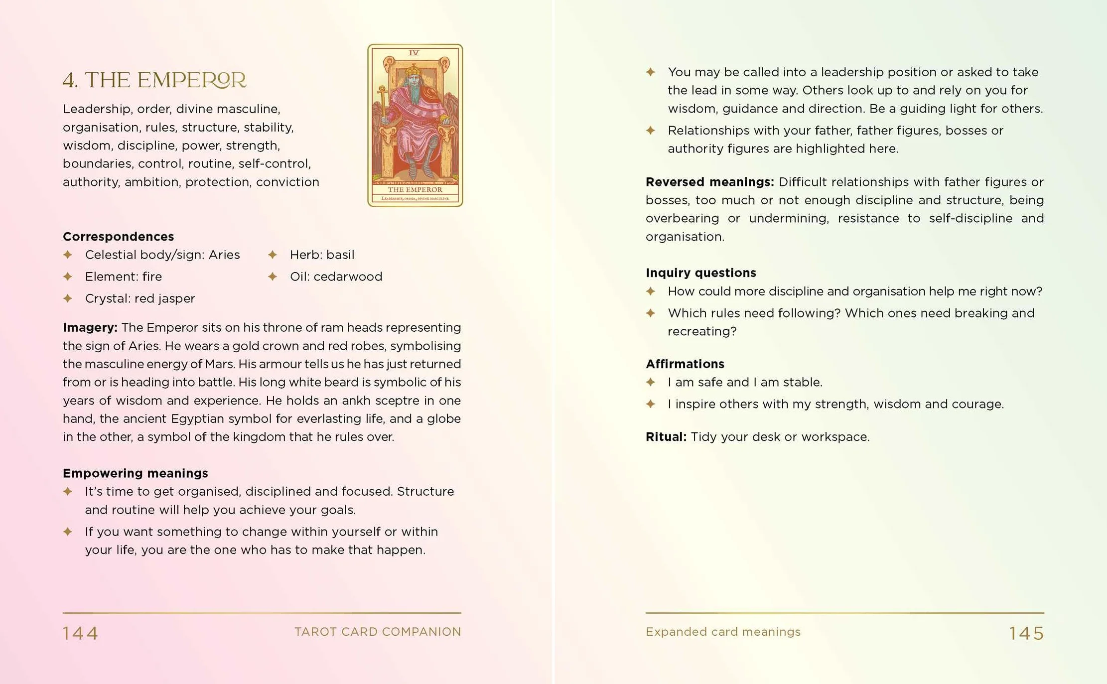 Tarot Card Companion: Master the Art of Tarot Reading