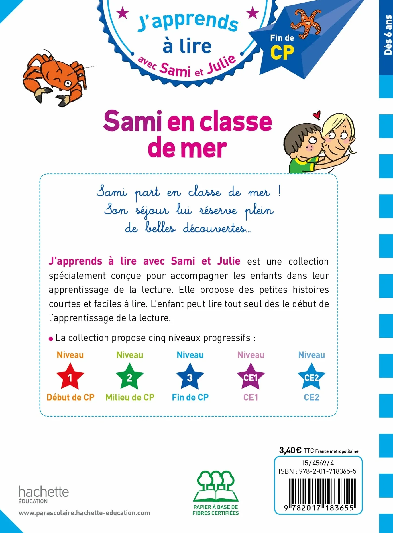 Sami et Julie CP Niveau 3 Sami en classe de mer: Fin de CP, Niveau 3
