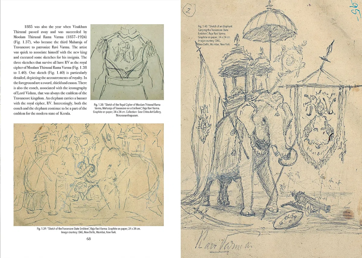 Raja Ravi Varma: An Everlasting Imprint - The Shaping of an Artist - Volume 1