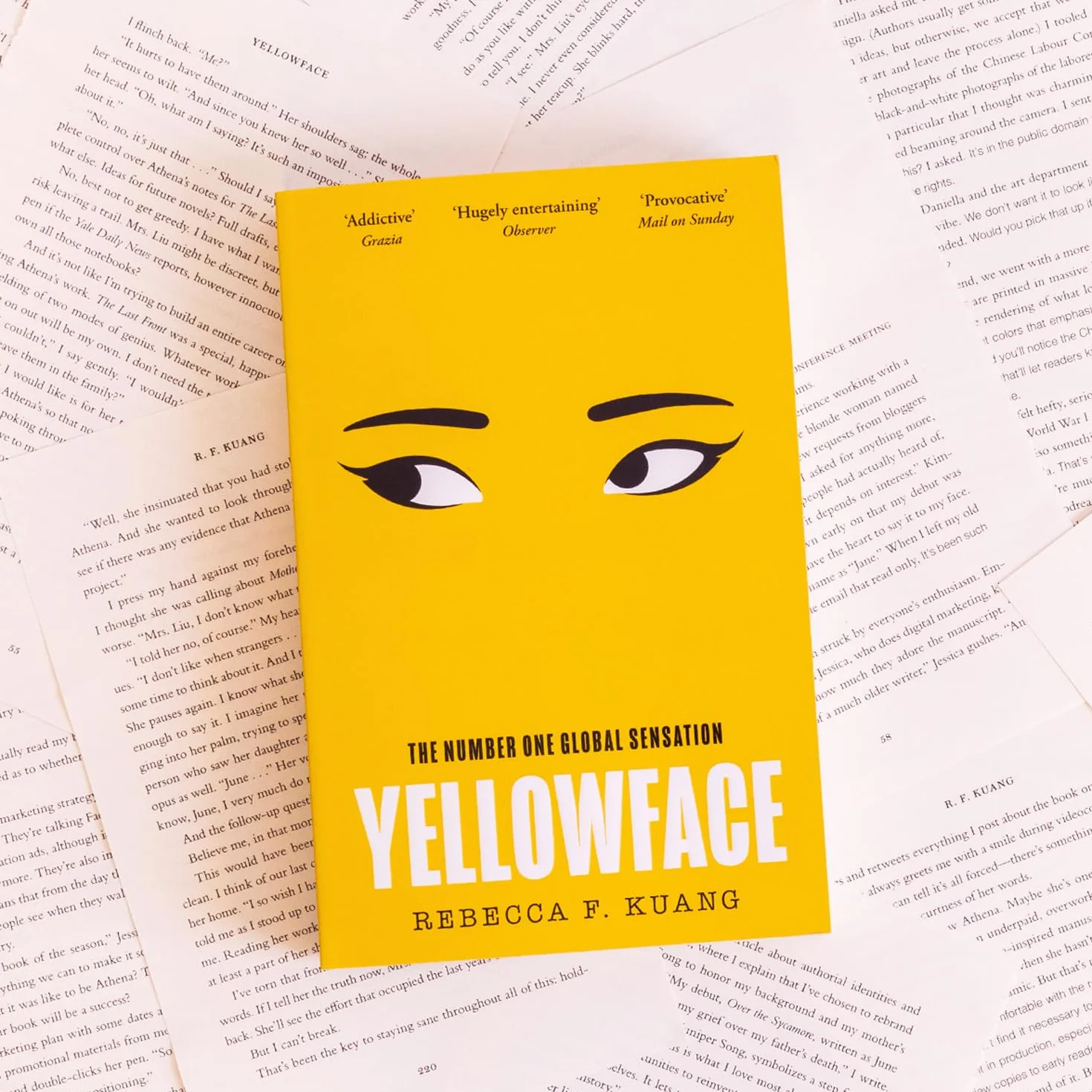 Yellowface: The instant #1 Sunday Times bestseller and Reese Witherspoon Book Club pick from author R.F. Kuang (colour may vary)