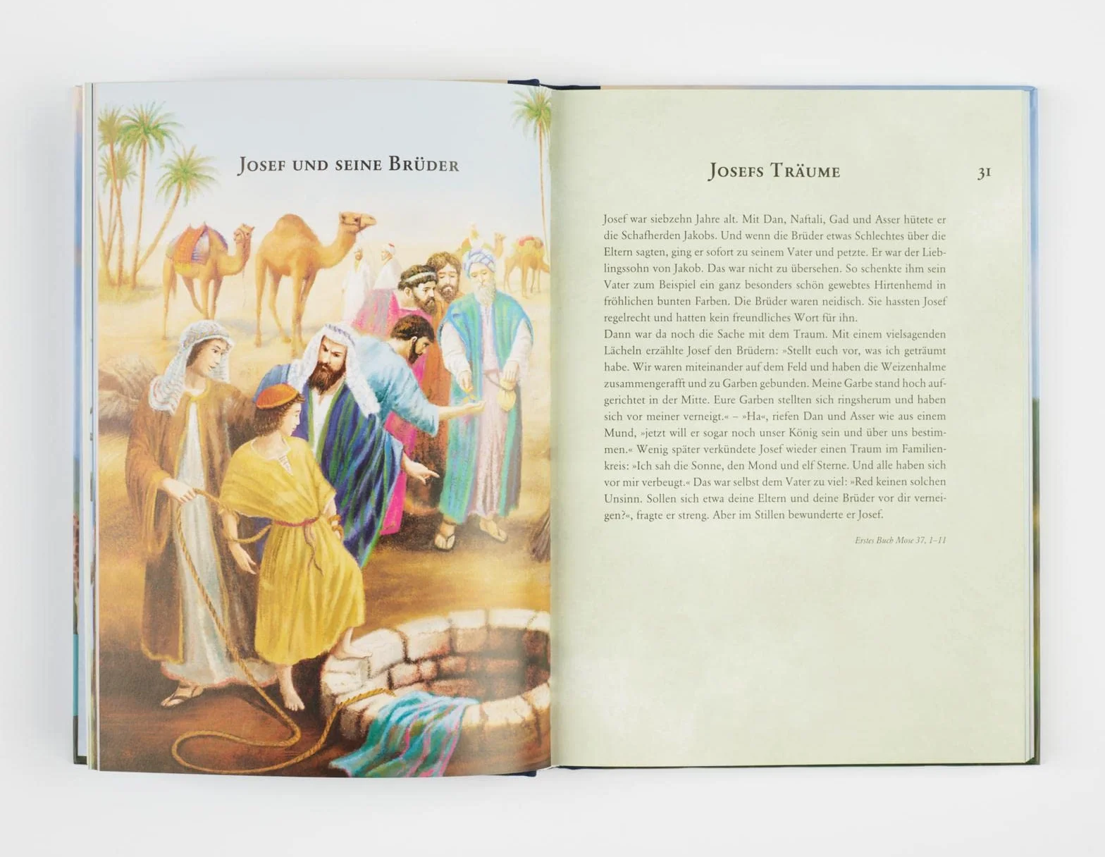 Meine Bibel zur Erstkommunion: Hochwertig illustrierte Kinderbibel als Geschenk für Mädchen und Jungen