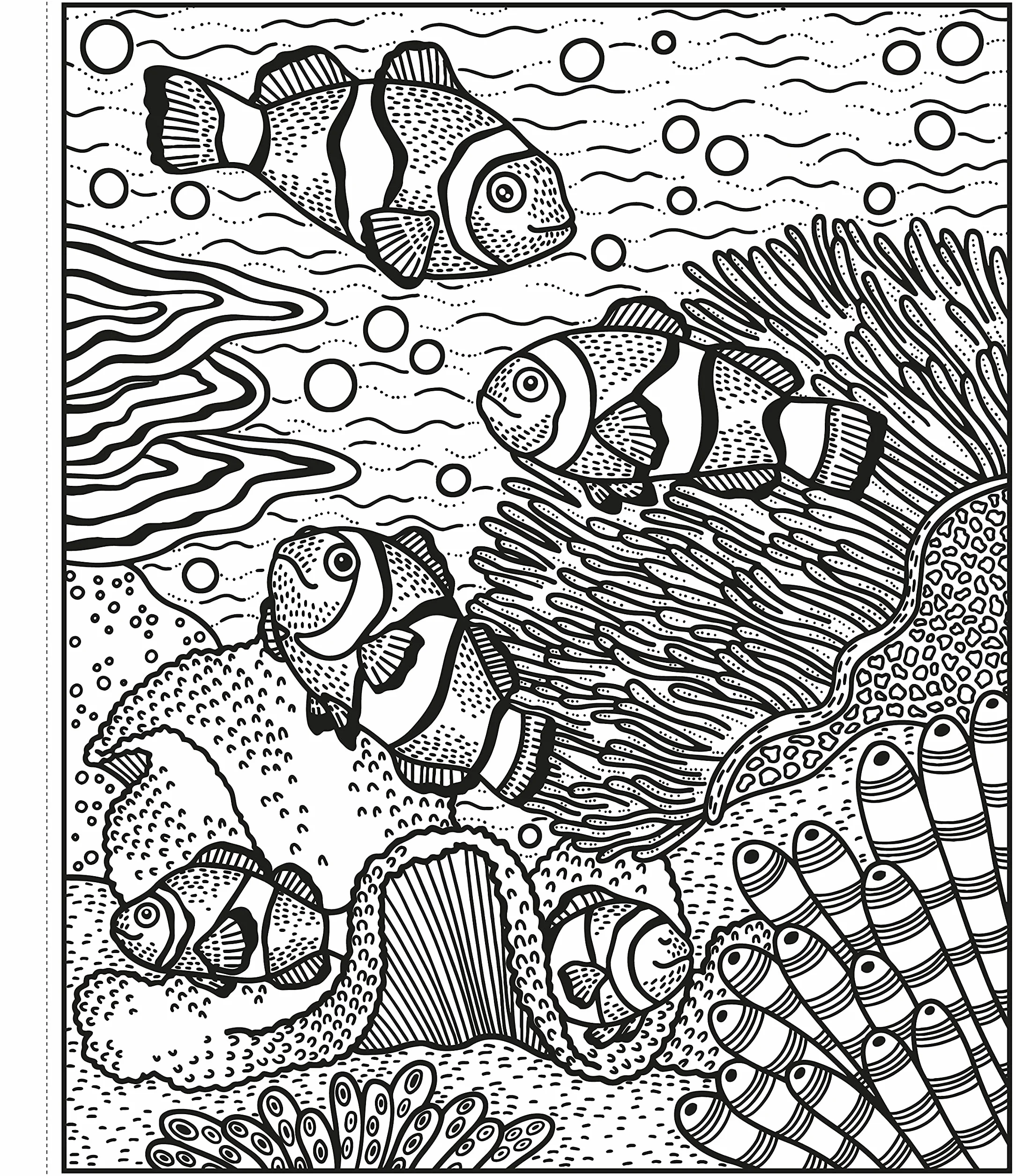 Magic Painting Coral Reef Book