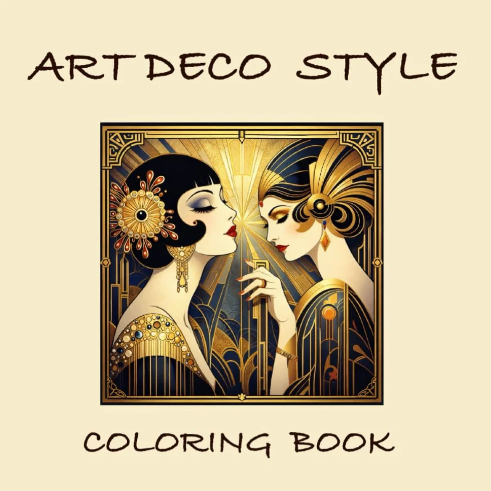 ART DECO STYLE: COLORING BOOK