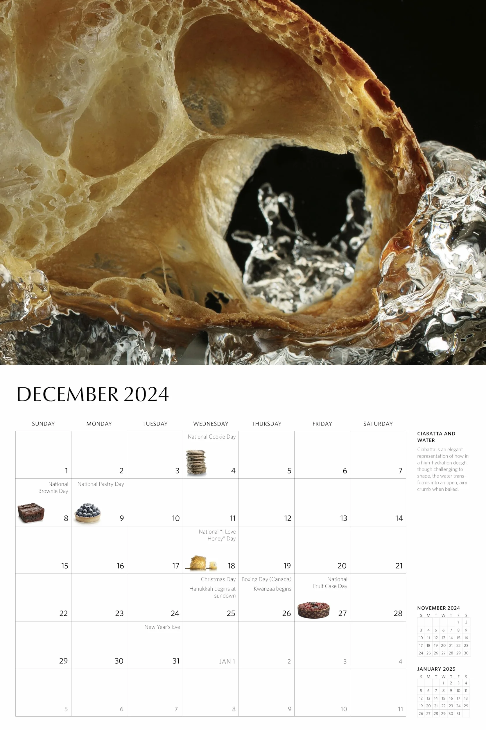 Modernist Bread at Home 2025 Calendar