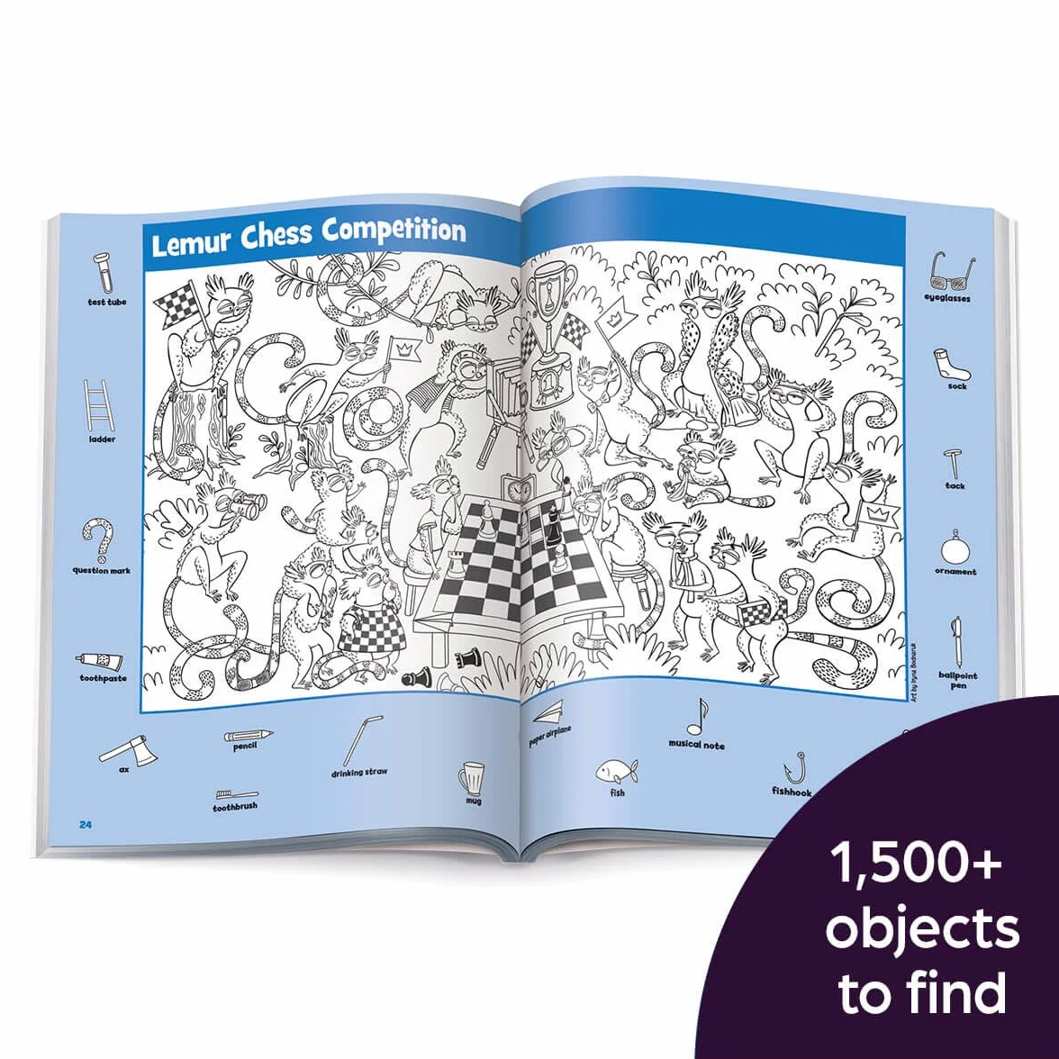 Jumbo Book of Hidden Pictures: Jumbo Activity Book, 200+ Seek-and-Find Puzzles, Classic Black and White Hidden Pictures Puzzles, Highlights Puzzle Book for Kids