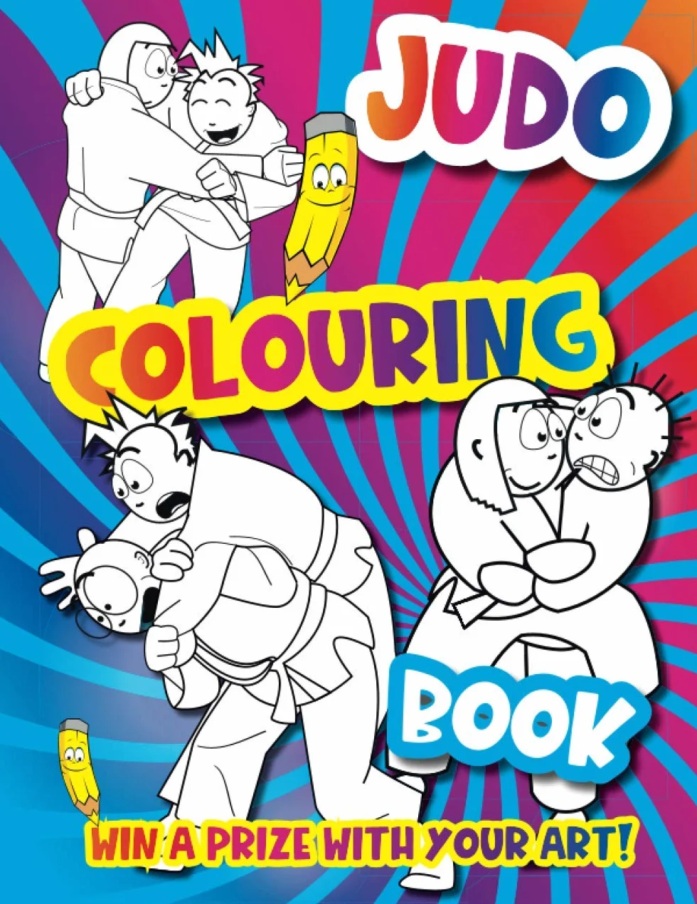 Judo Colouring Book: Sports colouring book for boys and girls who love judo.