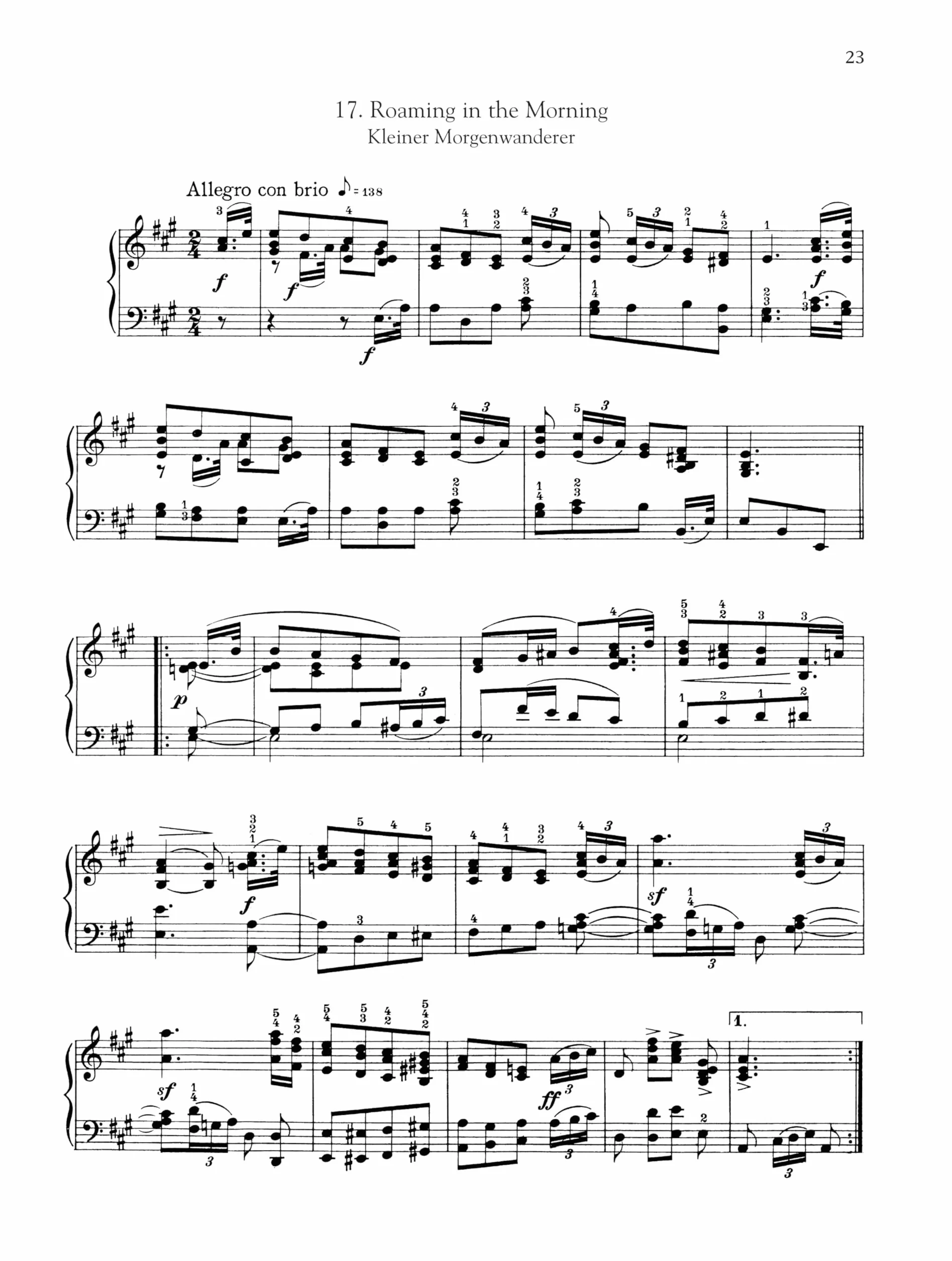 Robert schumann: album for the young op.68 / scenes from childhood op.15 piano: 2094