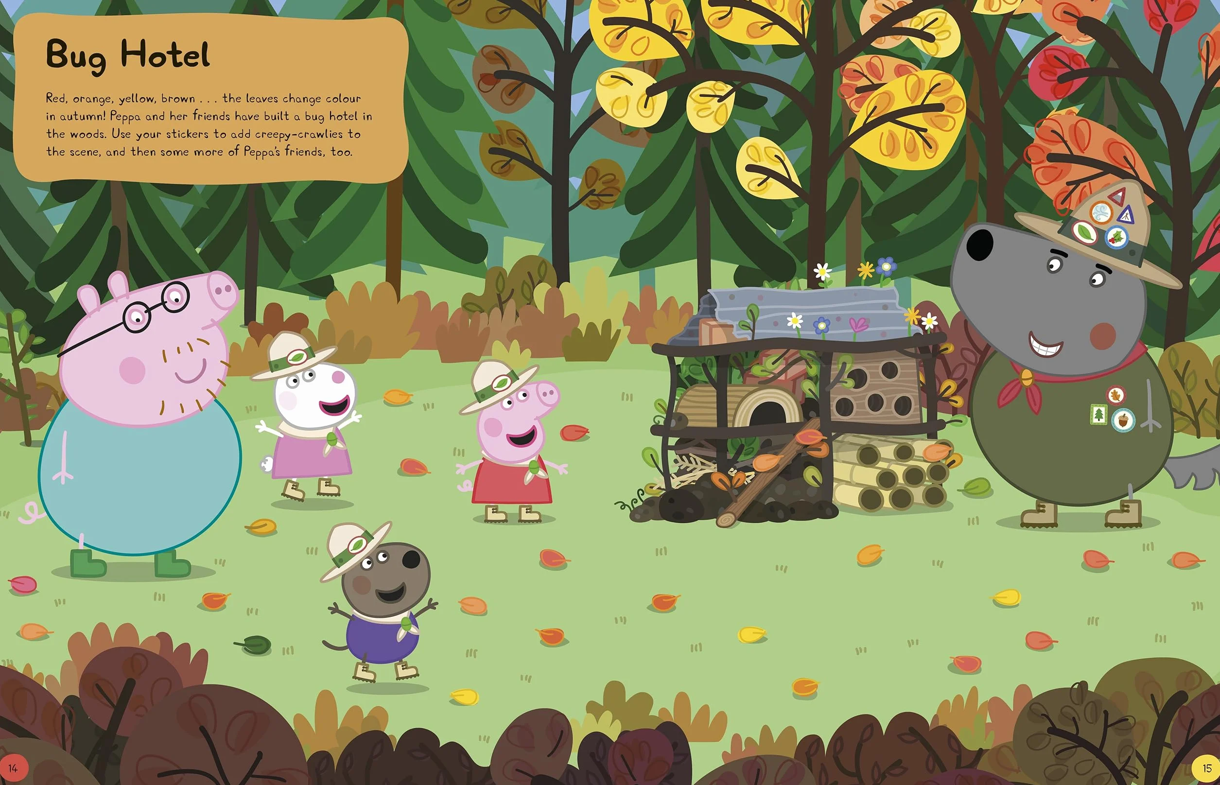 Peppa Pig: Peppa's Seasons Sticker Book