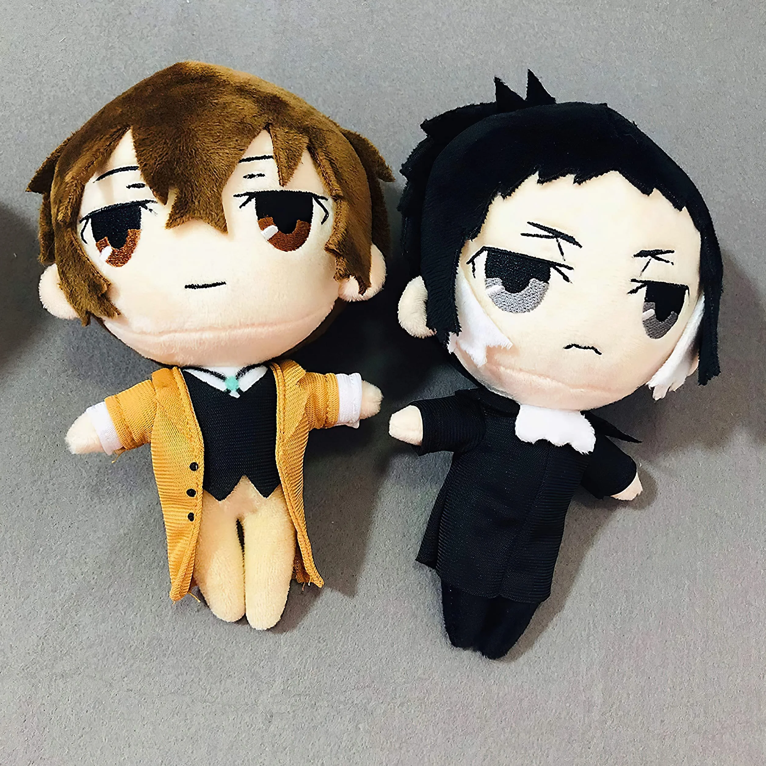 Bungo bezpańskie psy pluszowa poduszka lalka postacie anime Dazai Osamu anime kreskówka urocze poduszki do rzucania figurka pluszowa wypchana miękka dla fanów