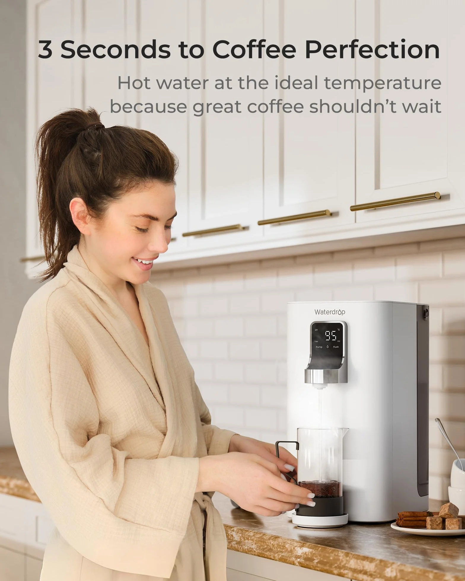 Waterdrop Dozowniki Gorącej Wody RO Countertop, WD-K19-H