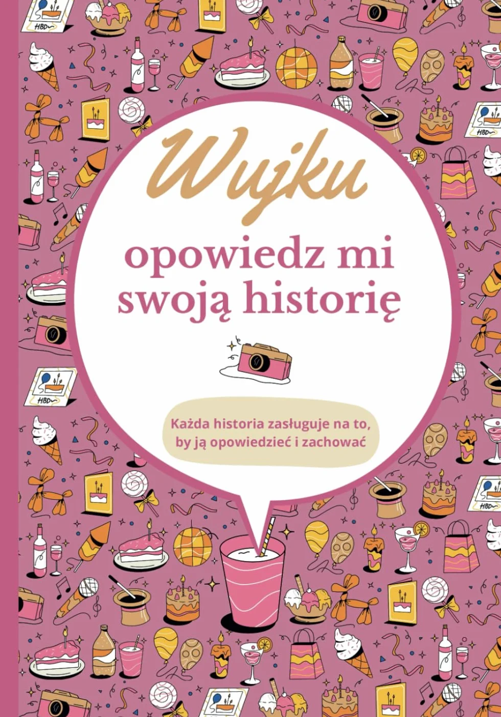 Wujku opowiedz mi swoją historię: Dziennik do wypełnienia | Księga wspomnień do dzielenia się | Oryginalny pomysł na prezent dla wujka na urodziny lub Boże Narodzenie
