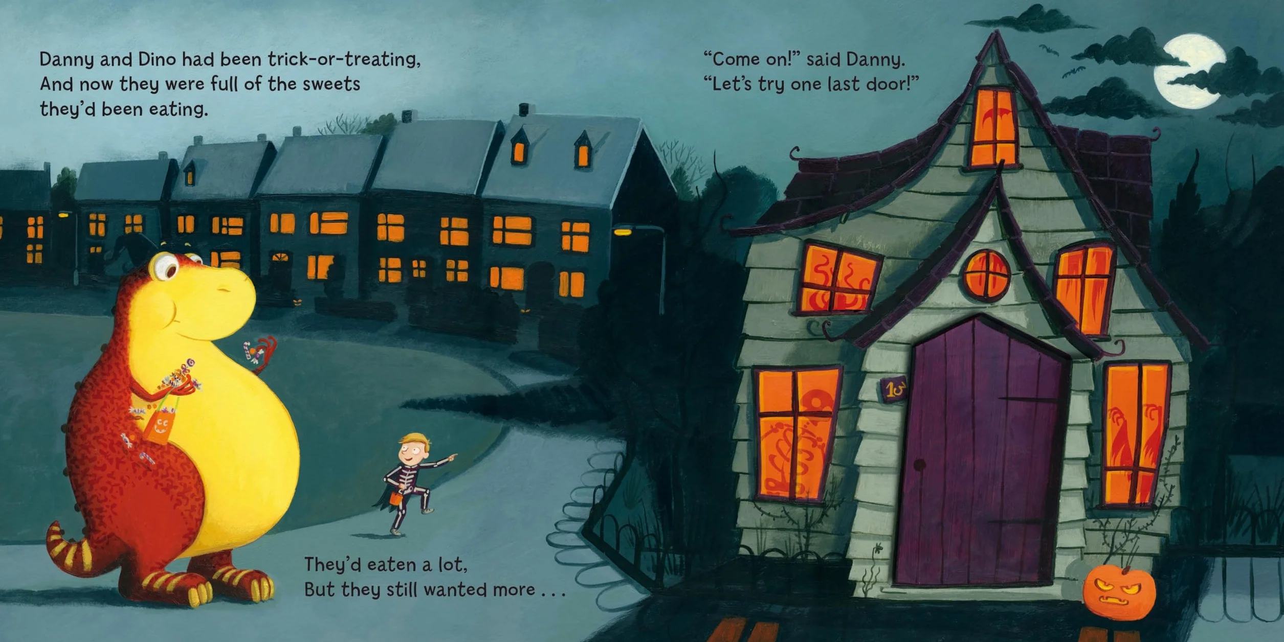 The Dinosaur that Pooped Halloween!: A spooky lift-the-flap adventure