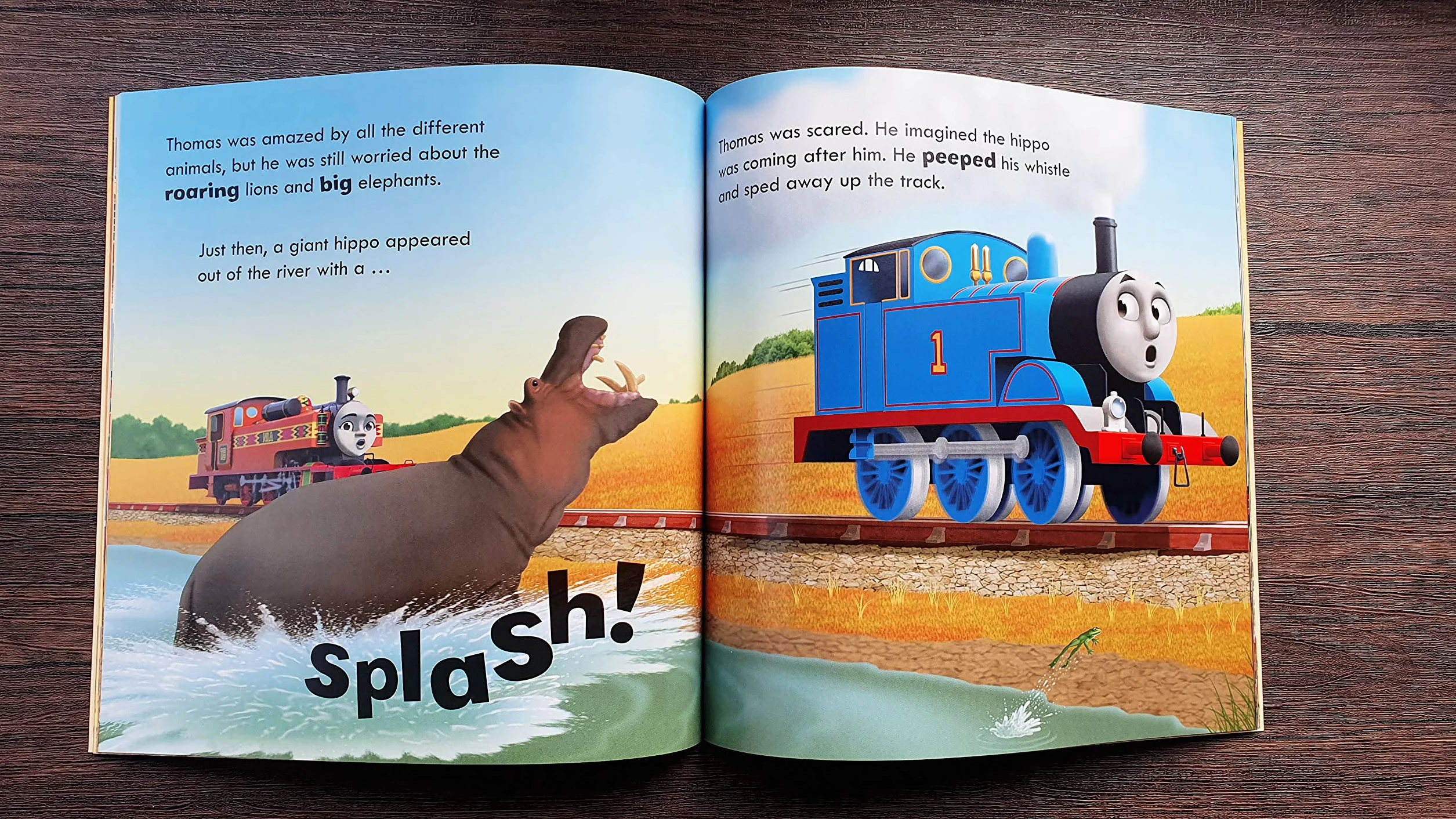 Thomas & Friends: Thomas Goes on Safari Adventure Book for Kids Ages 1-5
