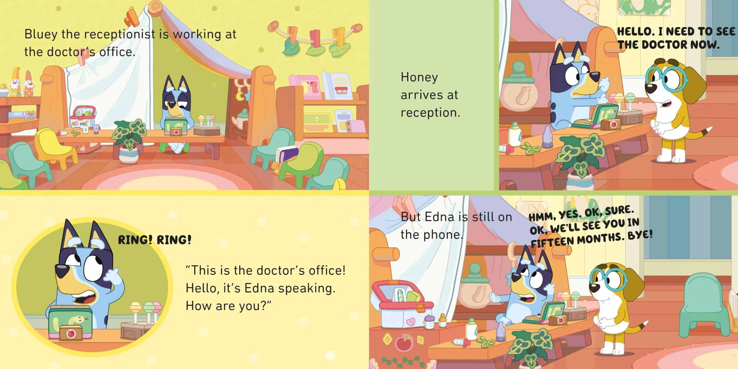 Bluey The Doctor Board Book for Young Readers