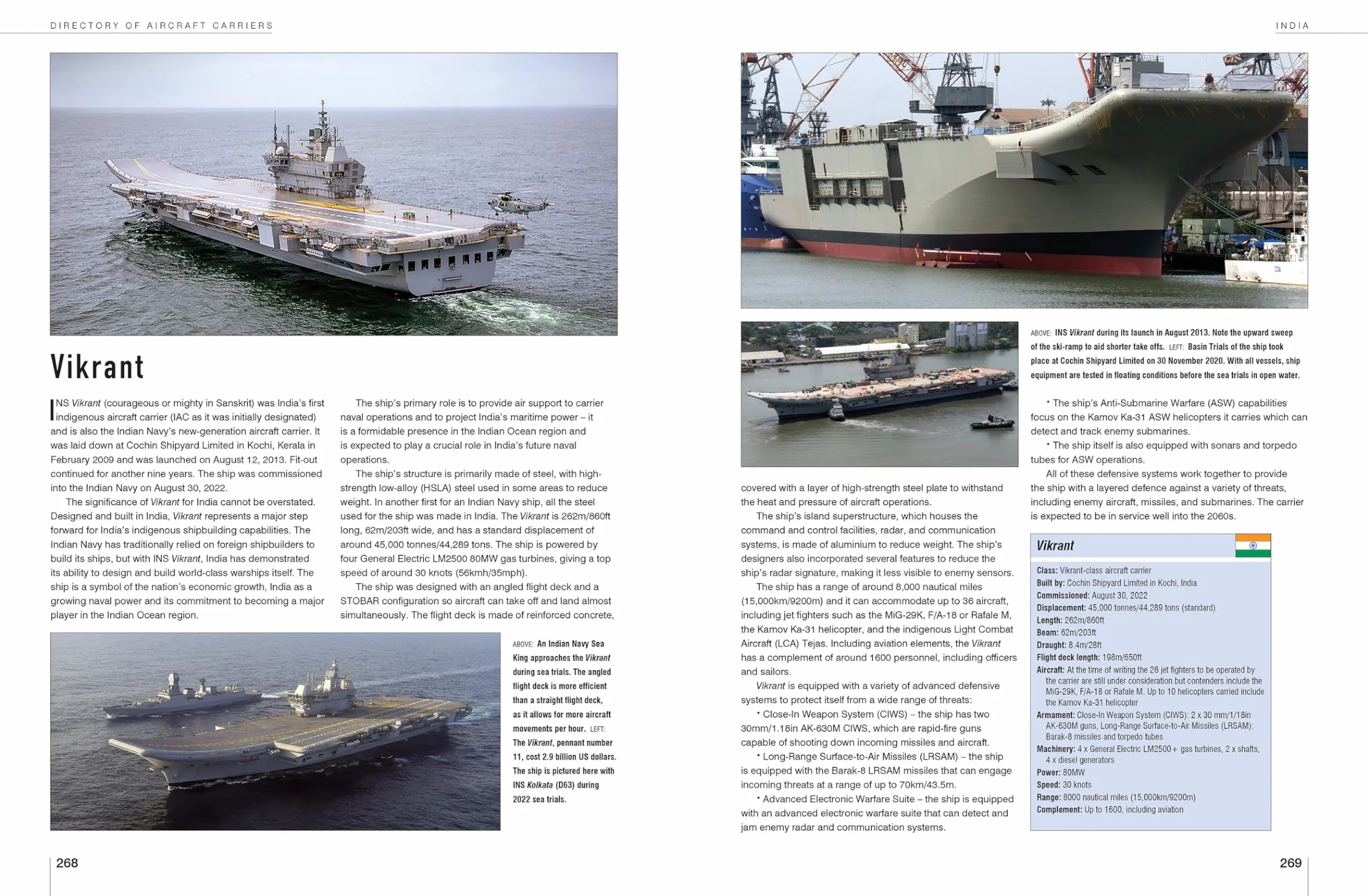 World Encyclopedia of Aircraft Carriers: An Illustrated History of Aircraft Carriers, from Zeppelin and Seaplane Carriers to V/Stol and Nuclear-Powered Carriers