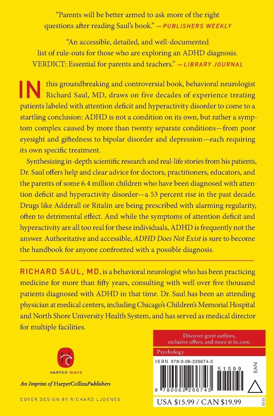 ADHD Does Not Exist: The Truth about Attention Deficit and Hyperactivity Disorder