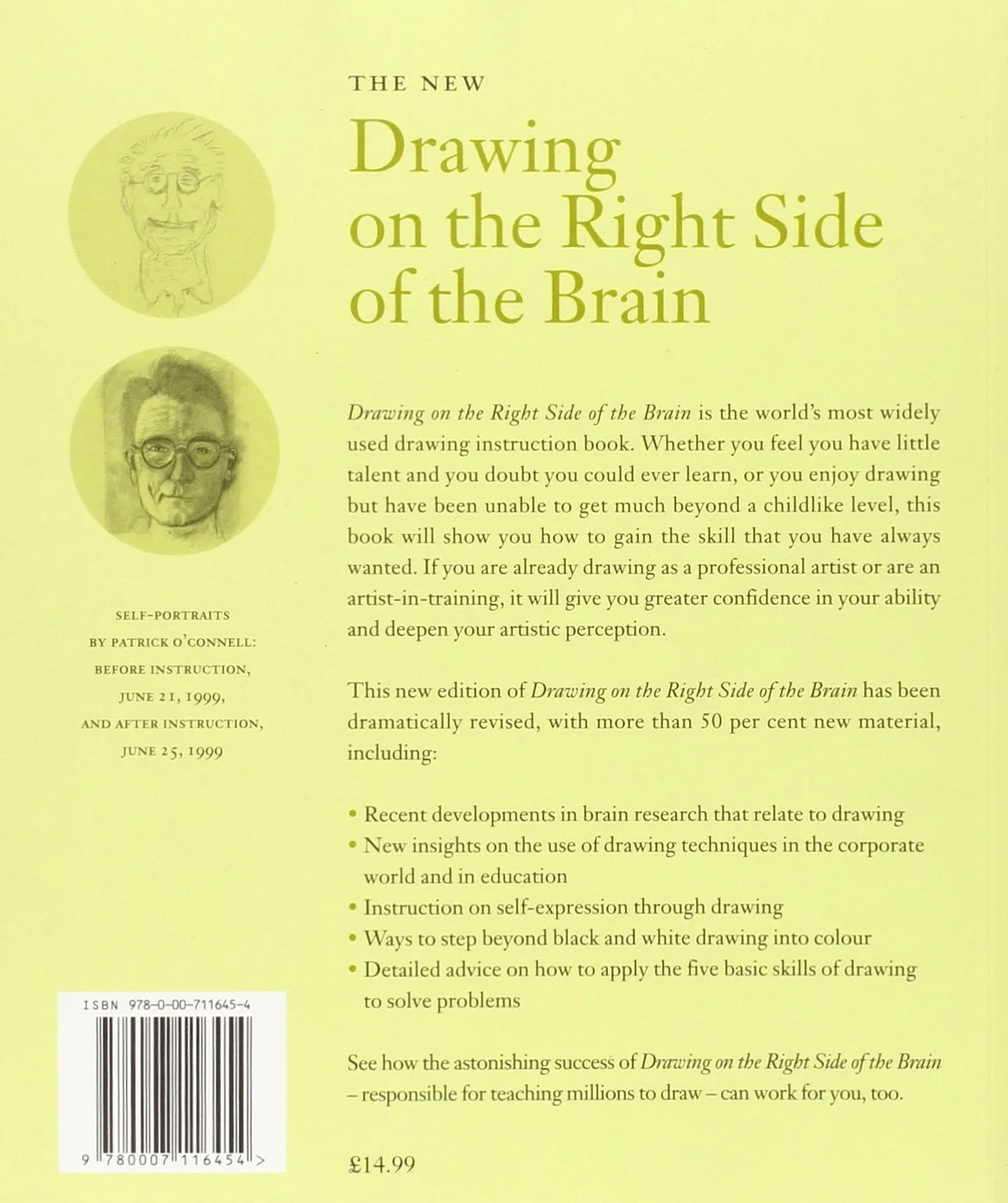 The New Drawing on the Right Side of the Brain: A comprehensive drawing guide to unleash your artistic potential