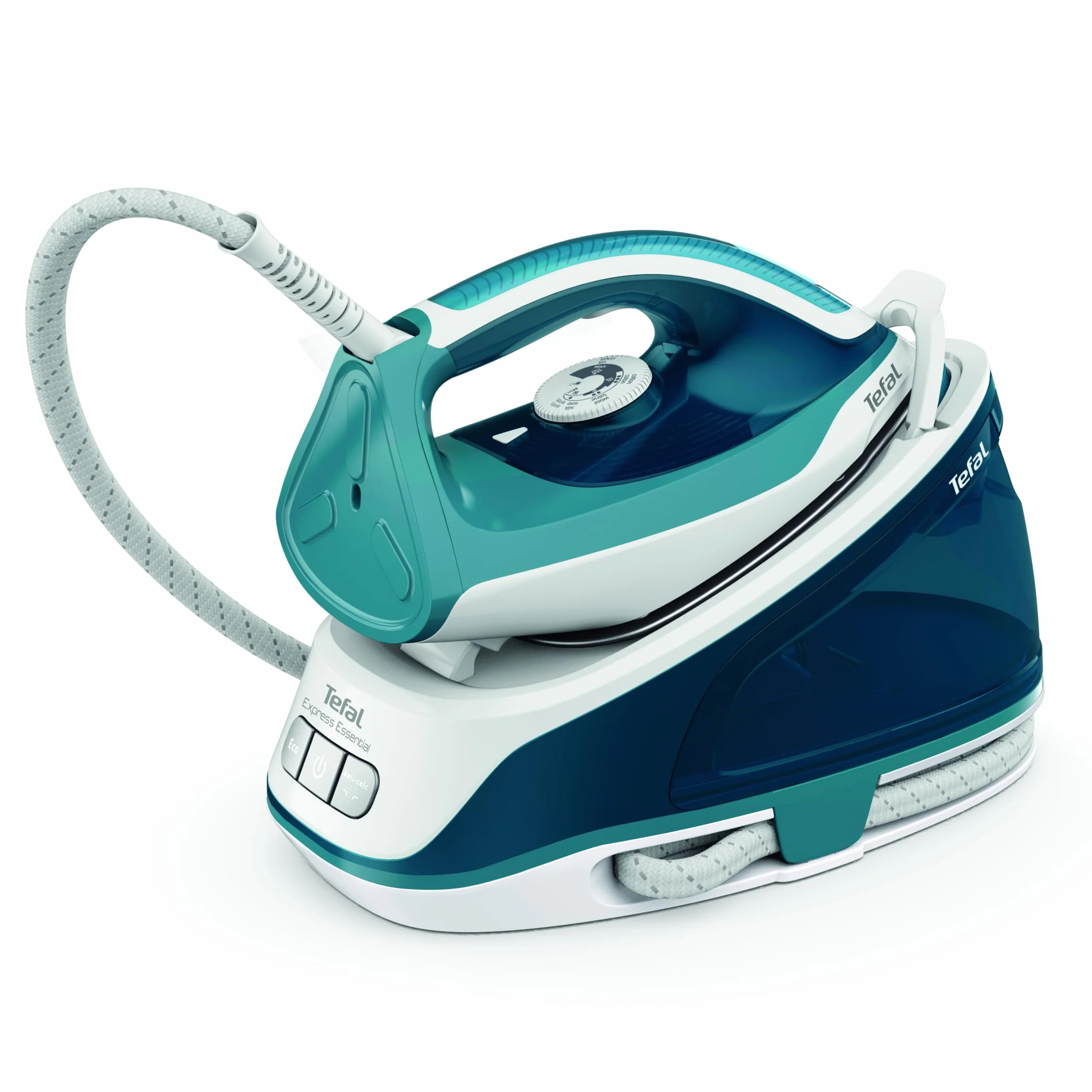 TEFAL Express Essential SV6115 Stacja parowa 5,2 bara 280 g/min Calc Clear