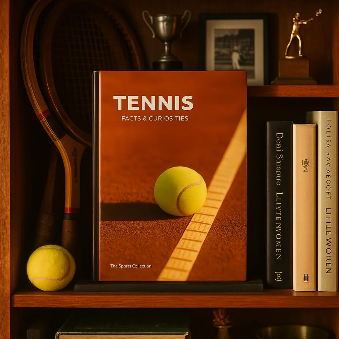 Tennis Facts & Curiosities: A Large Hardcover Tennis Coffee Table Book Celebrating the Beauty, History, and Details of the Game