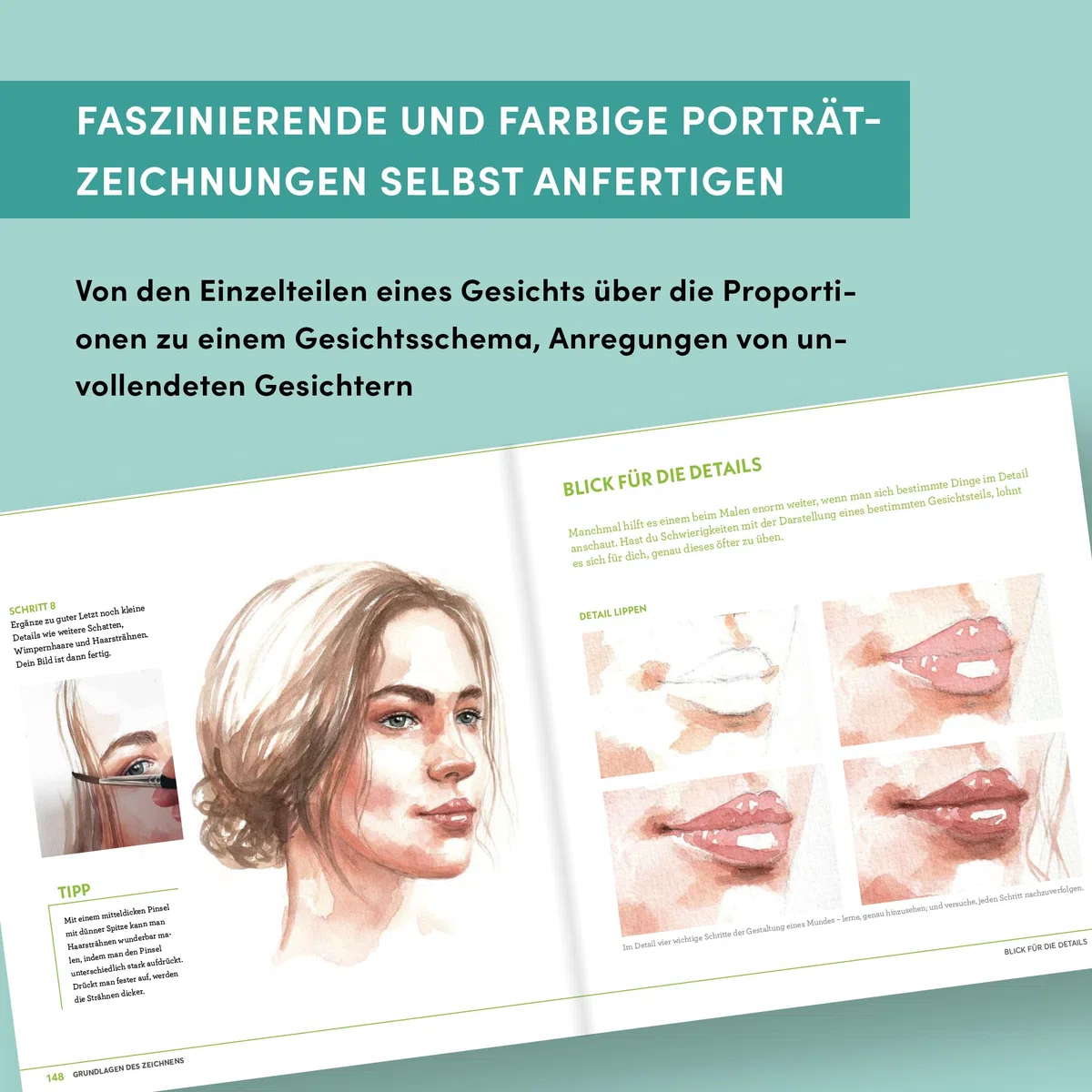 The FACE: Gesichter zeichnen und kolorieren
