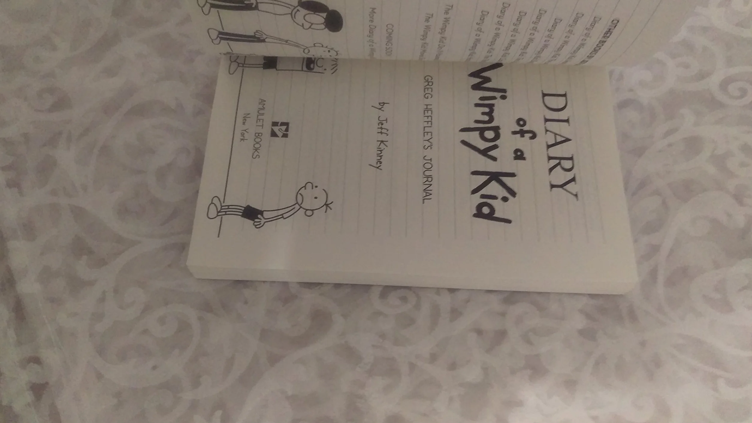 Diary of a Wimpy Kid 01: A Novel in Cartoons