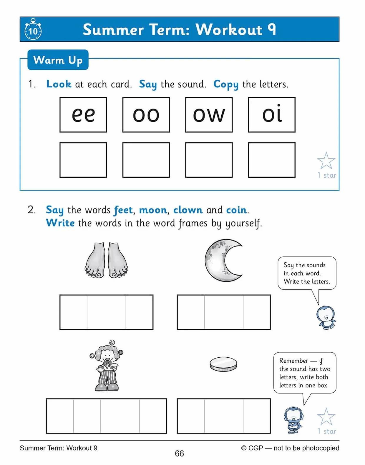 Reception English Phonics 10-Minute Weekly Workouts