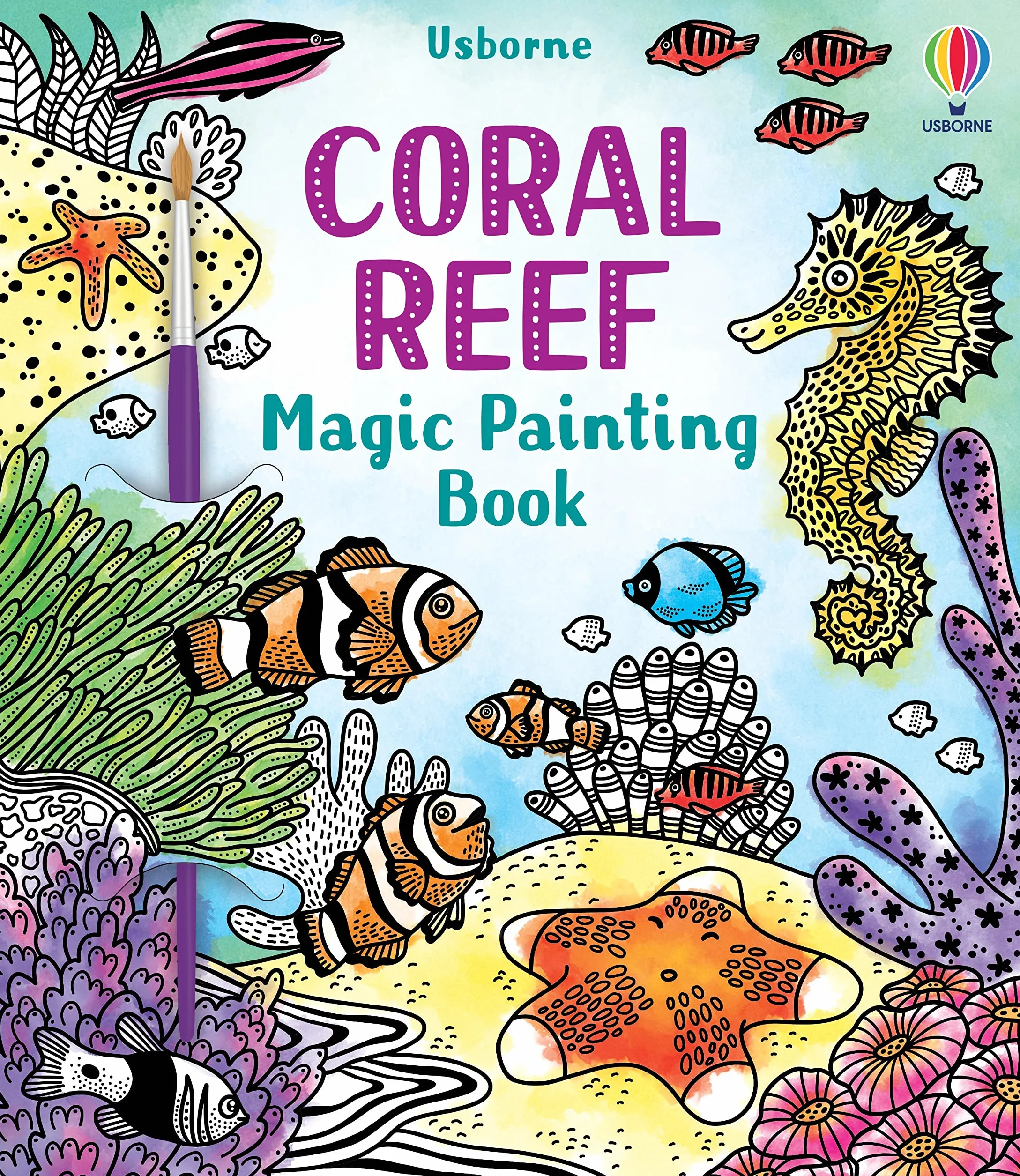 Magic Painting Coral Reef Book