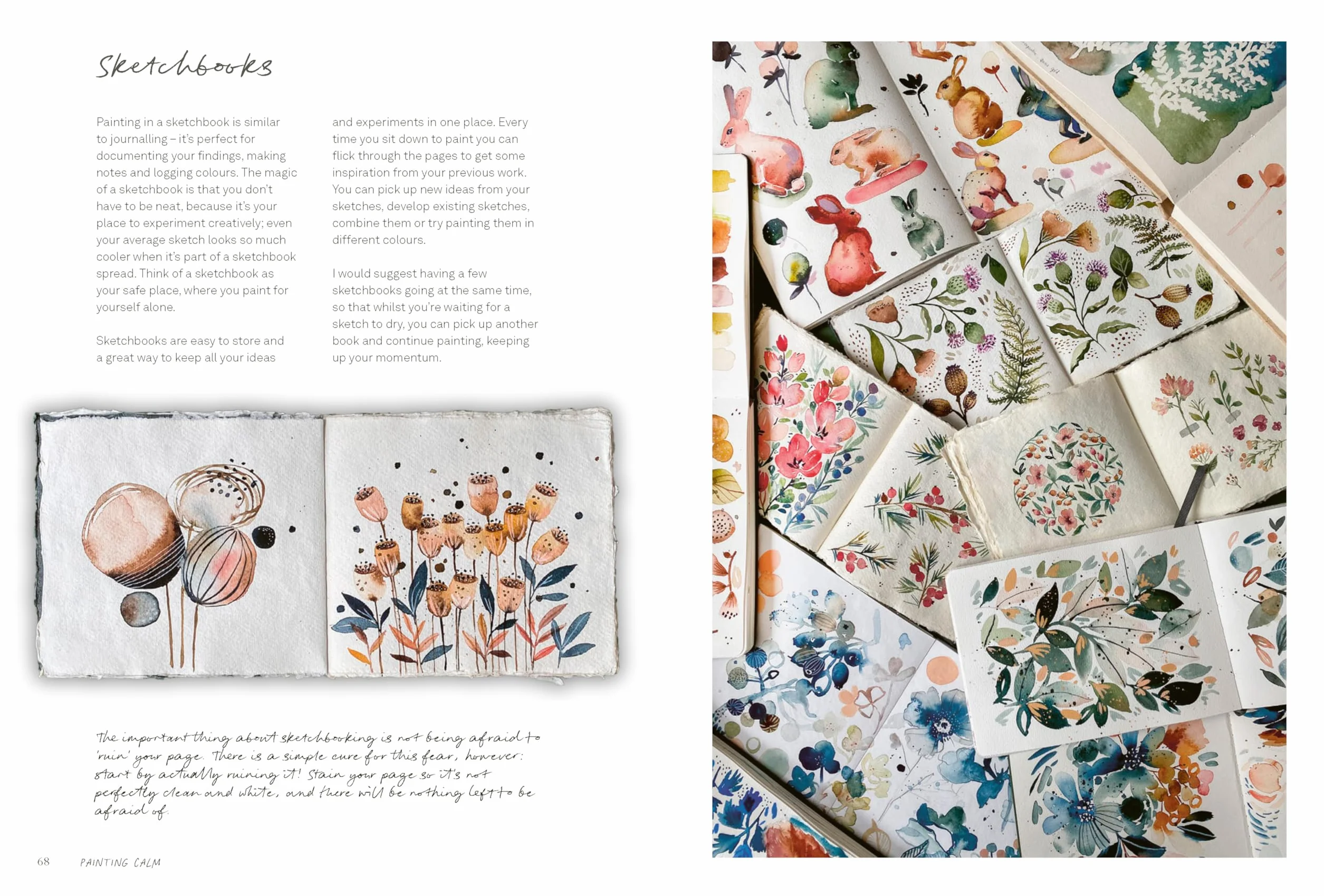 Painting Calm: Connect to Nature Through the Art of Watercolour
