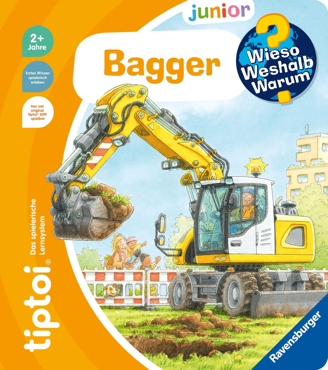 tiptoi® Wieso? Weshalb? Warum? junior - Bagger