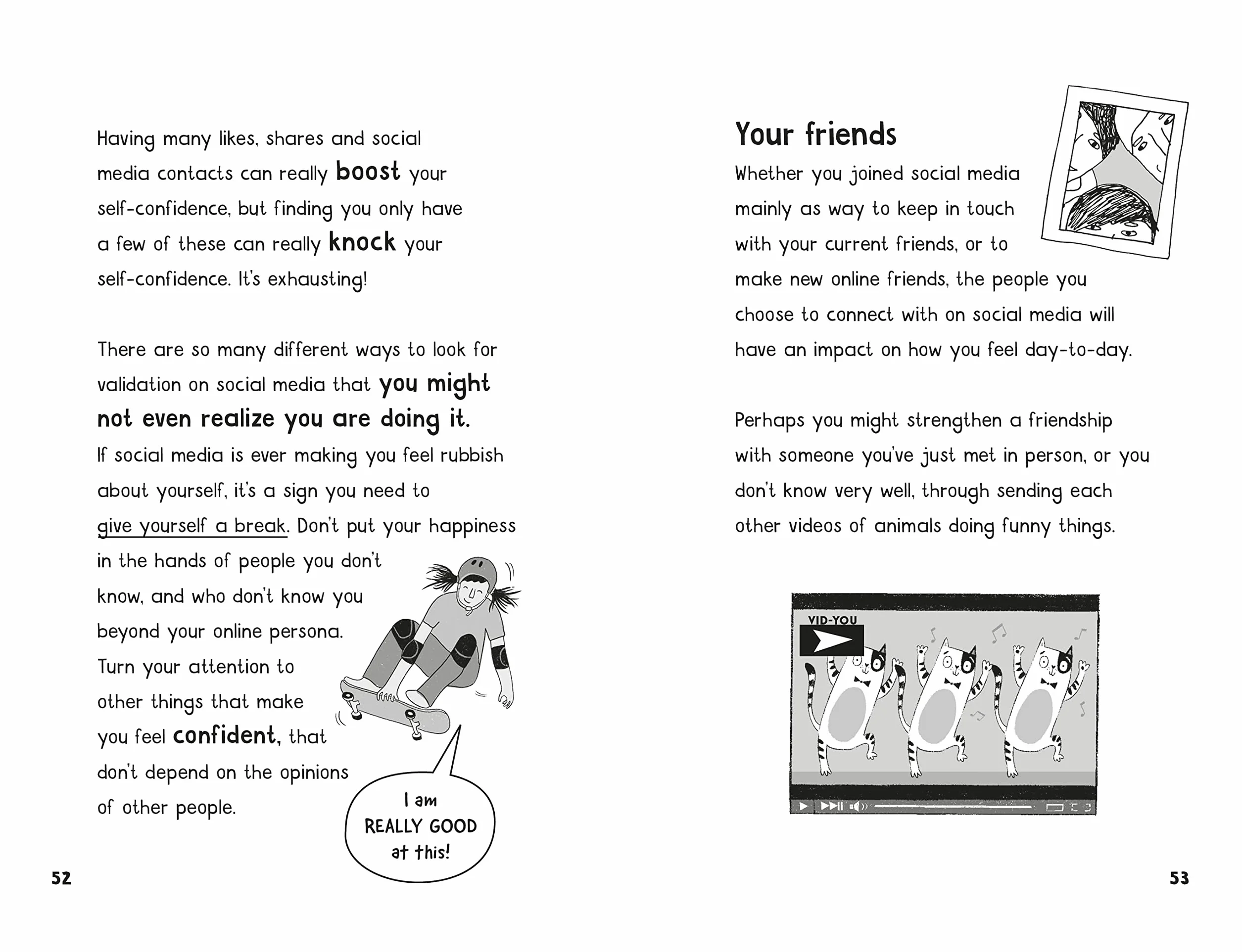 Usborne Social Media Survival Guide Life Skills