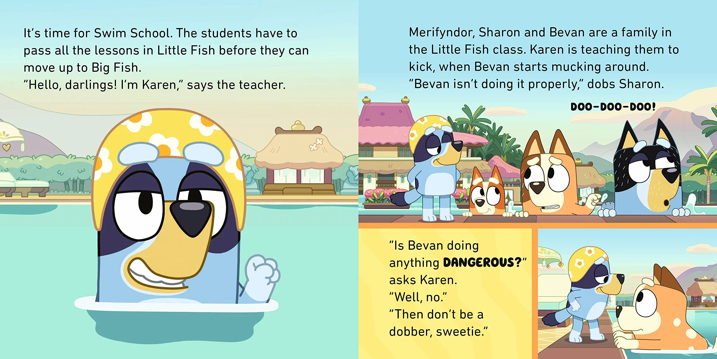 Bluey Swim School