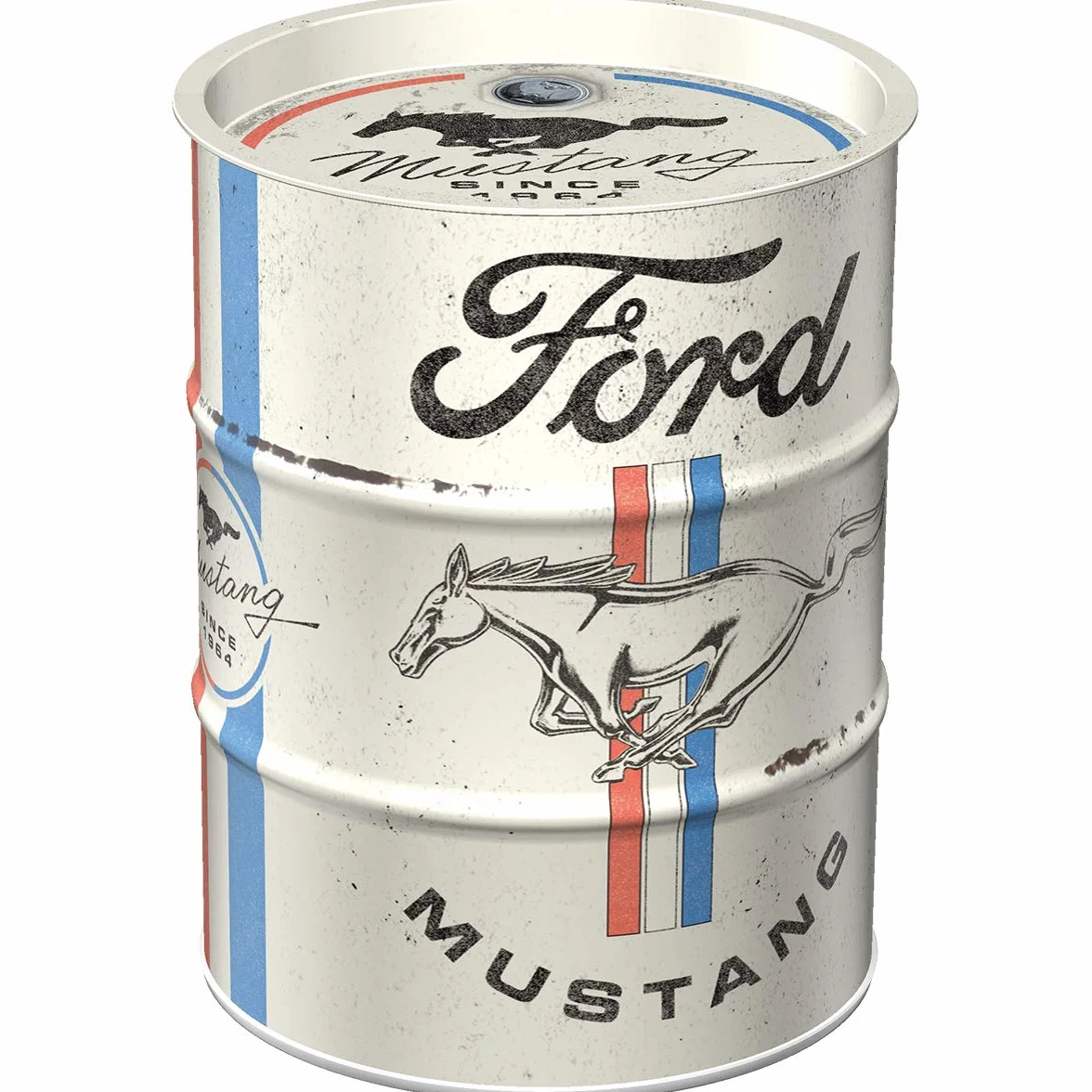 Nostalgic-Art Retro skarbonka Ford Mustang 600 ml metalowa Official License Product