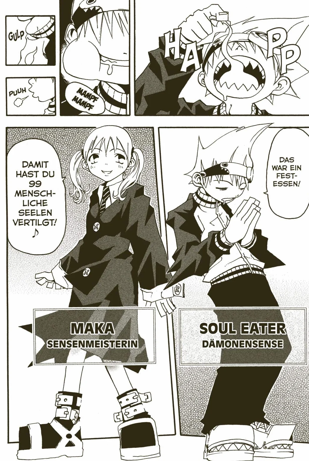 Soul Eater Massiv 1: Düstere Manga Fantasy-Action im Sammelband