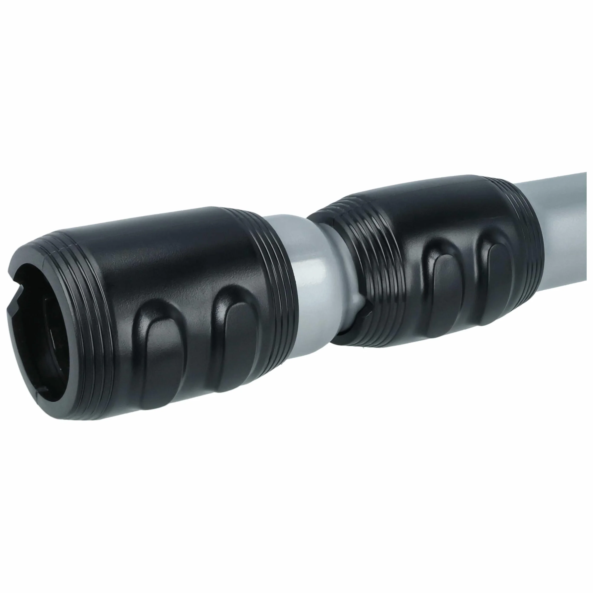 vhbw Tuba kompatybilna z Philips PowerPro Ultimate FC9920/69, FC9921/09 odkurzacz - przyłącze 35 mm, 56-86,5 cm, czarny/srebrny