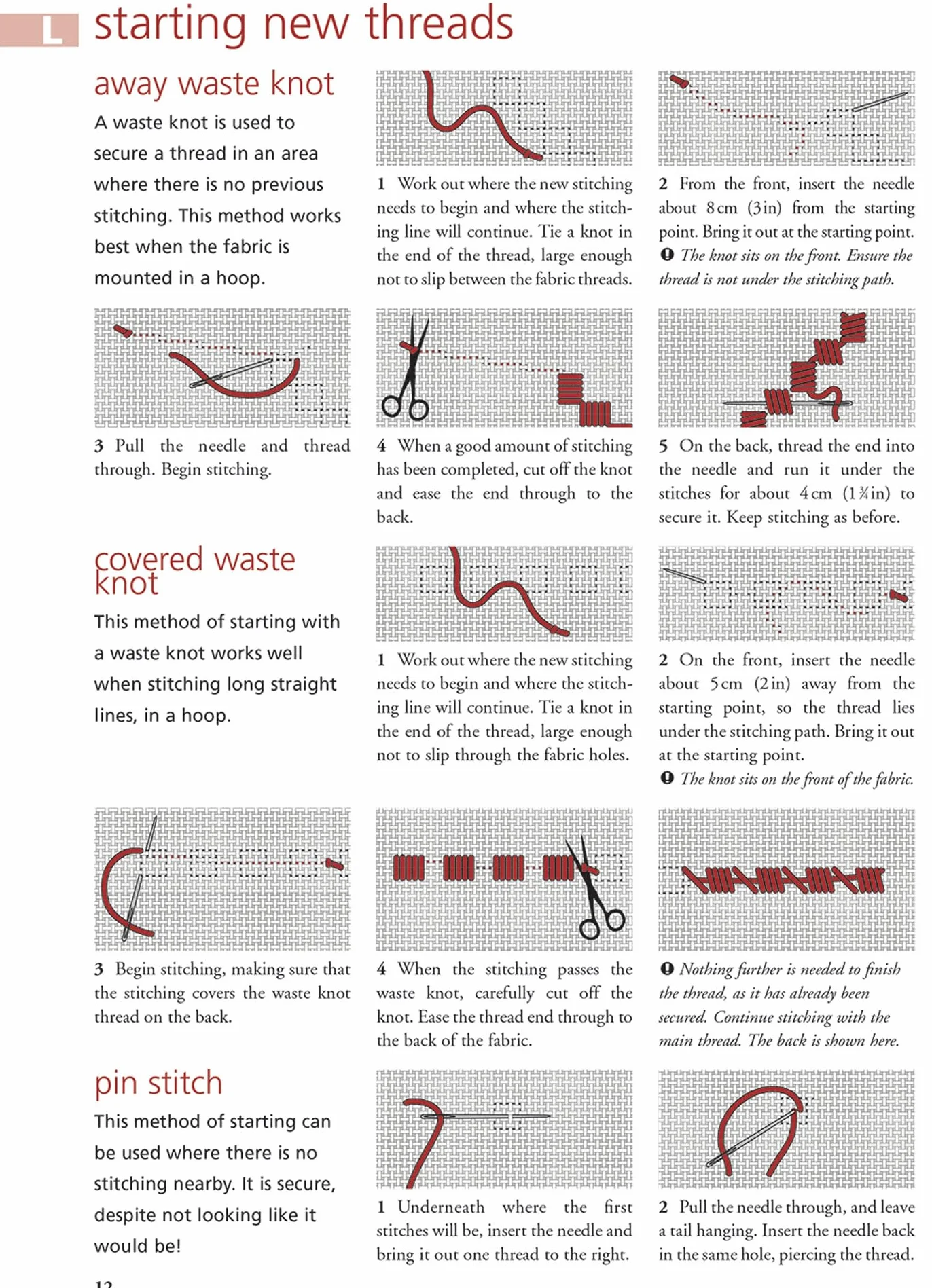 Hardanger Filling Stitches: A Step-By-Step Handbook