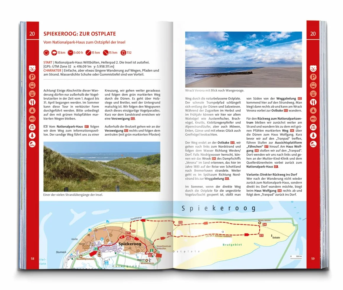 KOMPASS Wanderlust Deutsche Küste: 100 Traumpfade für Flachlandentdecker und Küstenwanderer, GPX-Daten zum Download: 1604