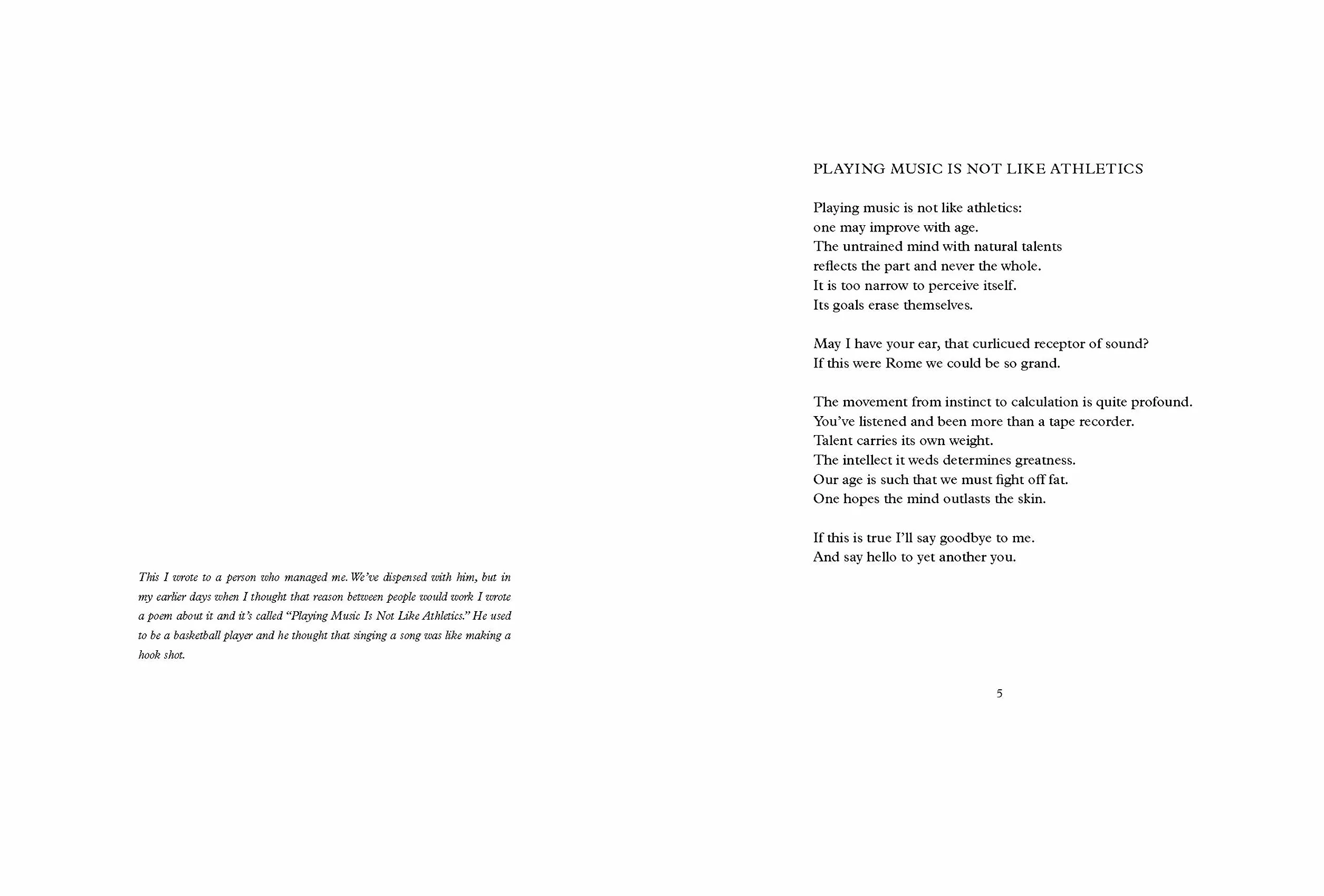 Do Angels Need Haircuts?: Poems by Lou Reed