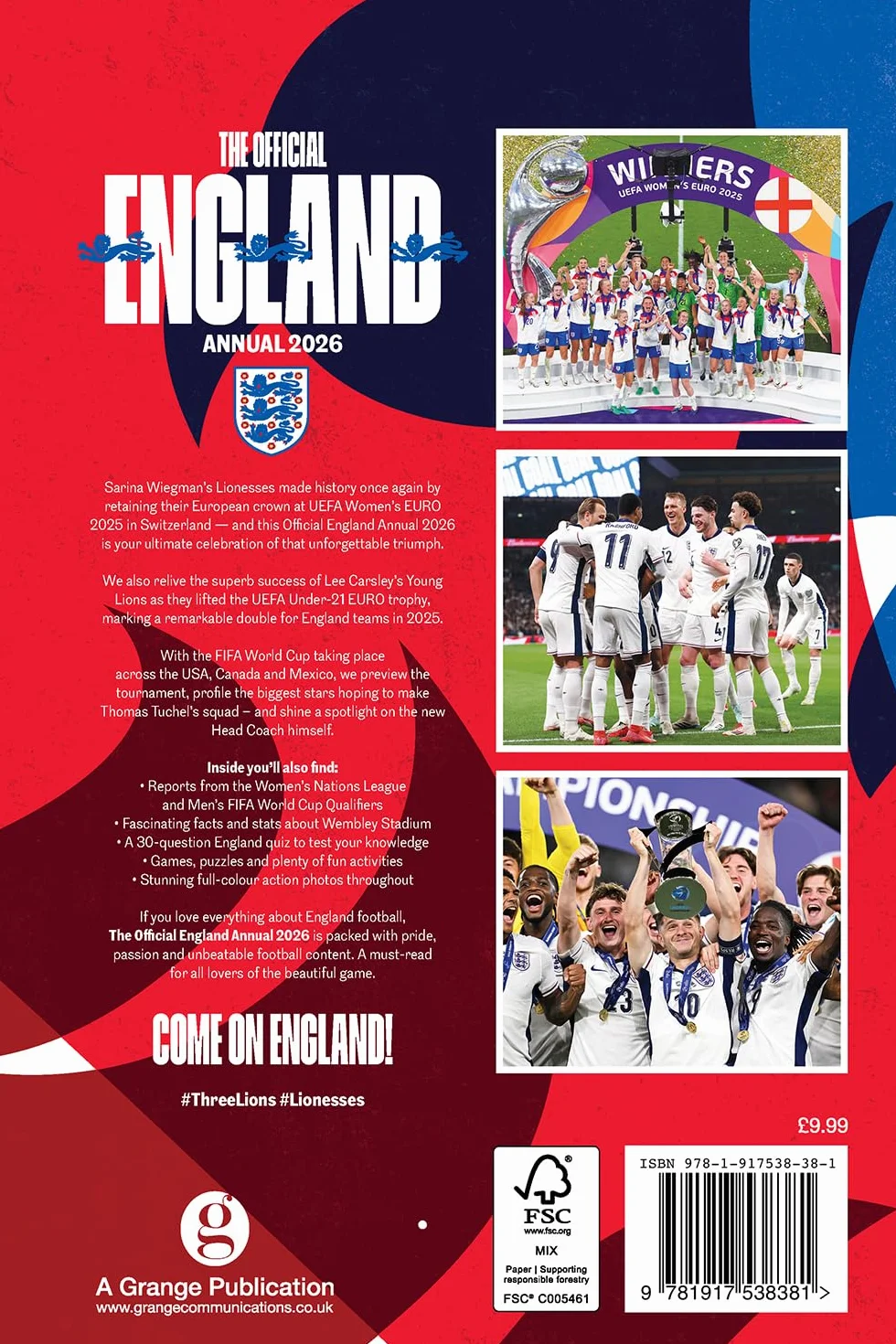 England Football Official Annual 2026