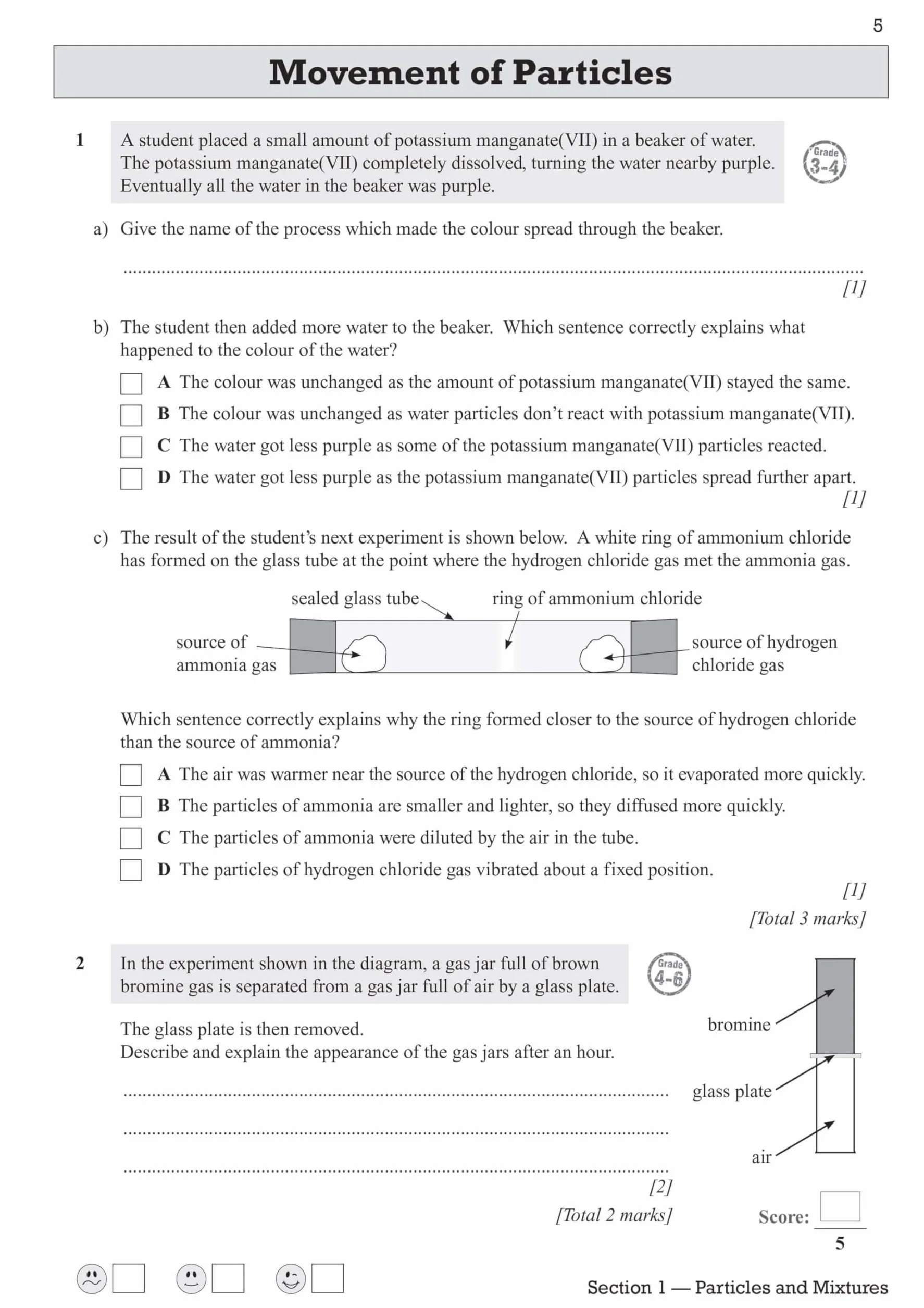 Edexcel International GCSE Chemistry Exam Practice Workbook (with Answers)