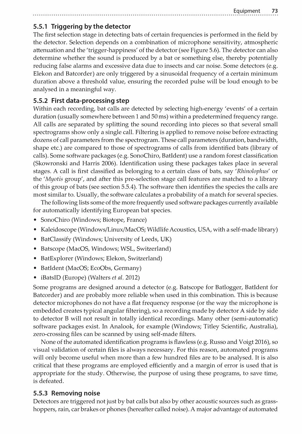 Bat Calls of Britain and Europe: A Guide to Species Identification