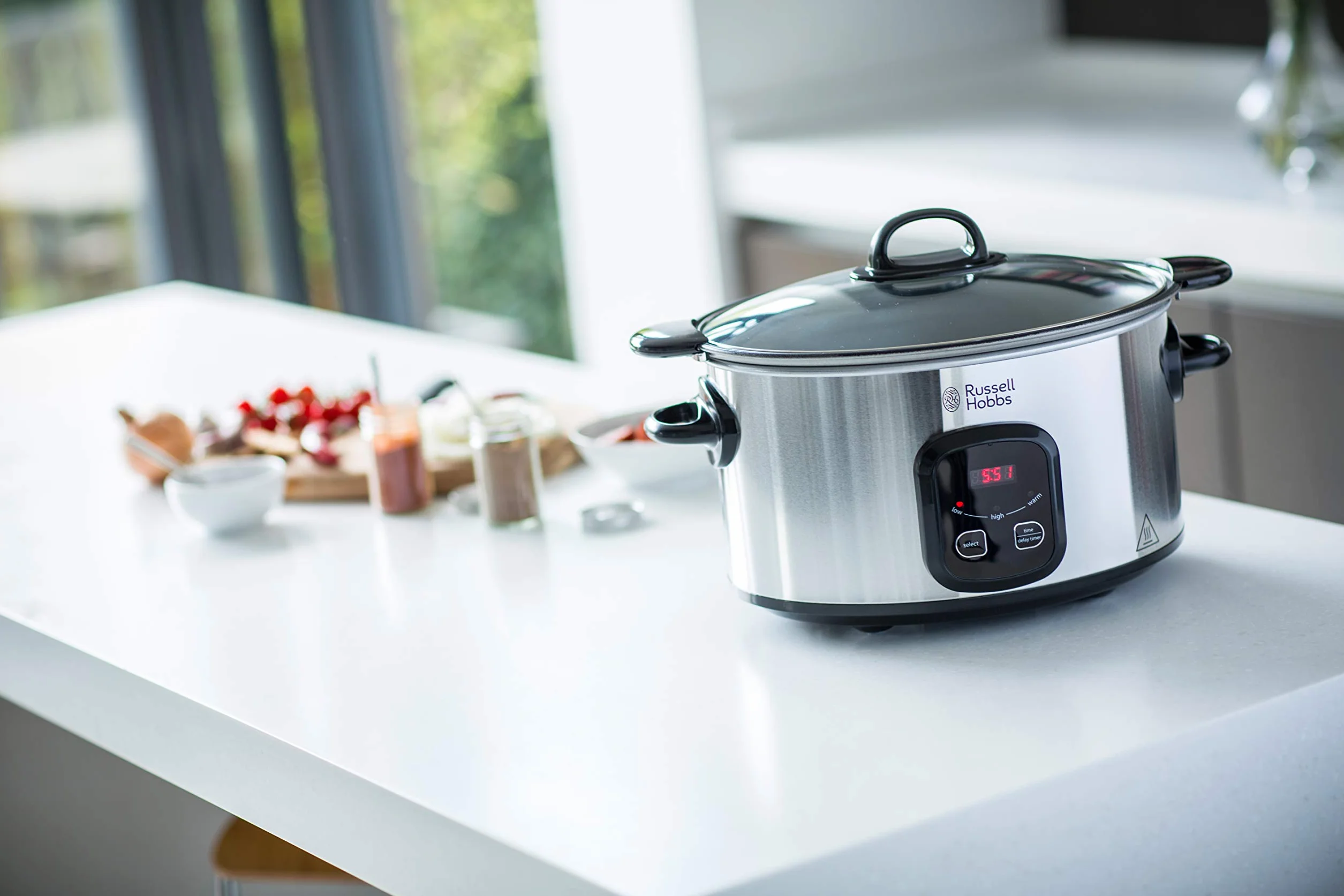 Russell Hobbs Wolnowar Maxi Cook 22750-56 6l 200W Cyfrowy Ekran Timer