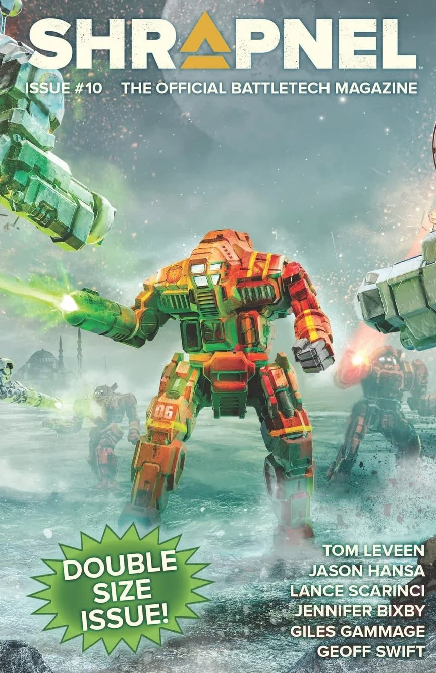 BattleTech: Shrapnel, Issue #10 (The Official BattleTech Magazine)