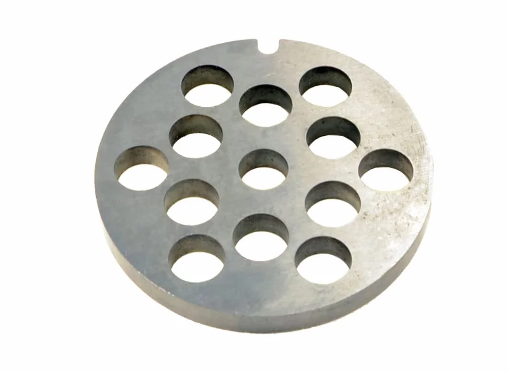 Nóż Tarczowy z Otworami do Maszynki do Mielenia Mięsa 10 mm, ze Stali Nierdzewnej, do Maszynki Zelmer, Bosch, Numer komory 8, Zamienne Akcesoria Do Kuchni Domowej – 61 mm