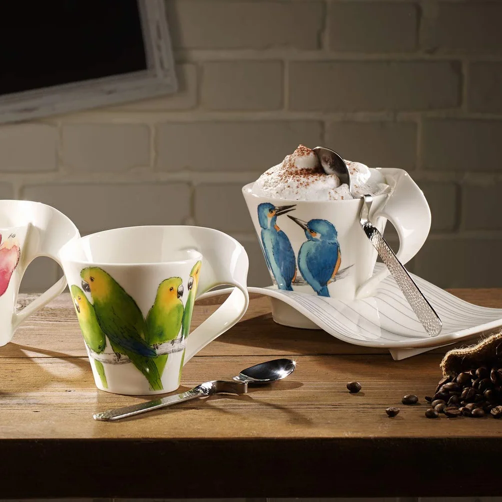 Villeroy & Boch NewWave Caffè Kubek do kawy 300 ml Porcelana Premium Biały