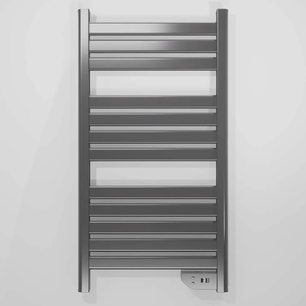 Cecotec ReadyWarm 9050 Twin Towel elektryczna suszarka do ręczników 500 W LED timer 2h ciemnoszara